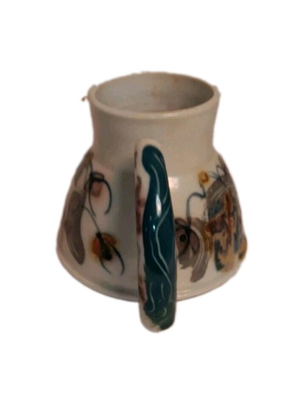 Vintage Christi Norman Studio Pottery Mug – Hand Thrown Artist Signed Ceramic...